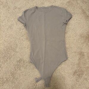 Abercrombie & Fitch Gray bodysuit